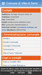 Mobile Screenshot of comune.villadiserio.bg.it