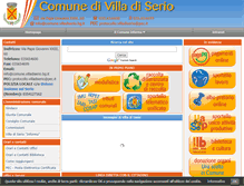 Tablet Screenshot of comune.villadiserio.bg.it